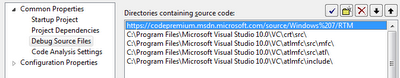 Debug Source Files
